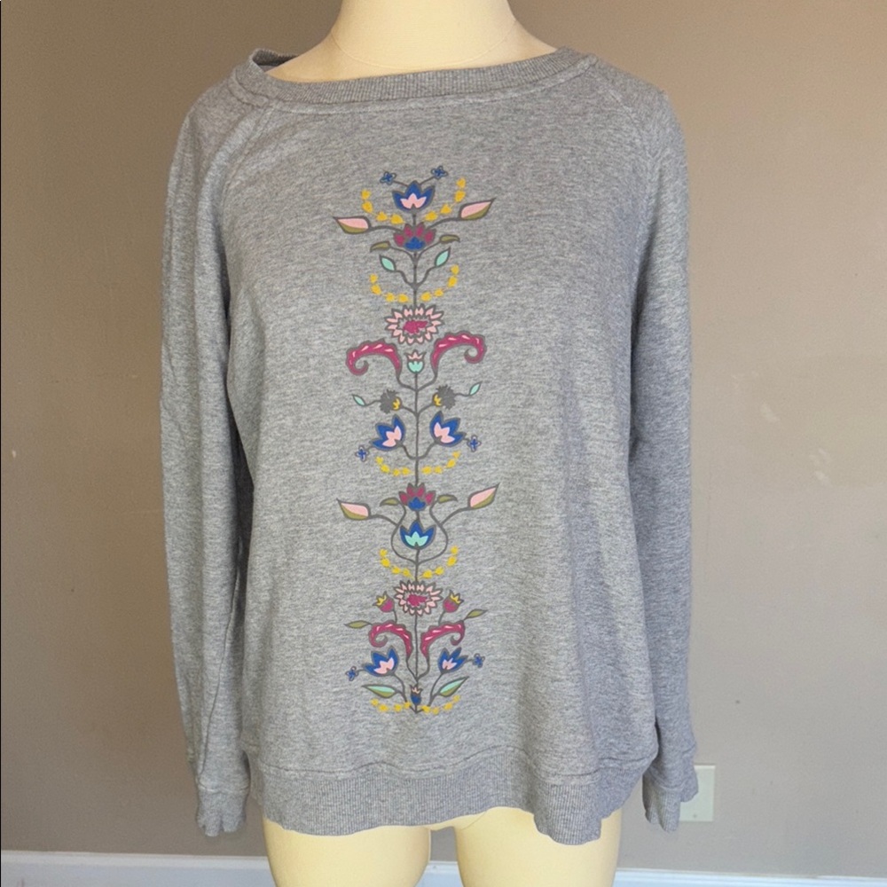 Pendleton Gray FloralWomen's Top